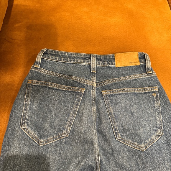 Madewell Perfect Vintage Jean DM7250 Size 25 High Rise Straight Leg Denim - Picture 5 of 6